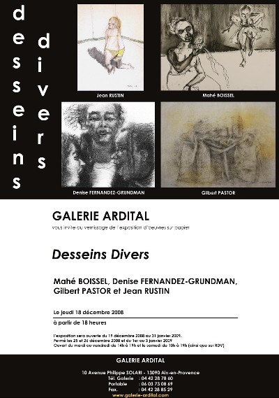 Desseins Divers   Galerie Ardital