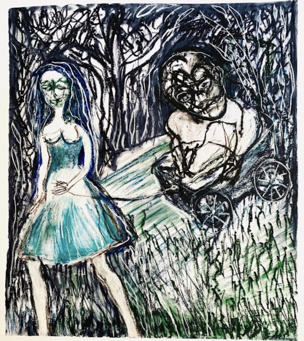 Lichen Revue de Poésie n°107 Avril Publication d’un poème et d’un dessin