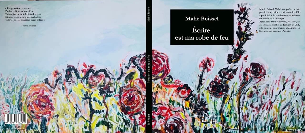 Ecrire est ma robe de feu Editions Le Réalgar