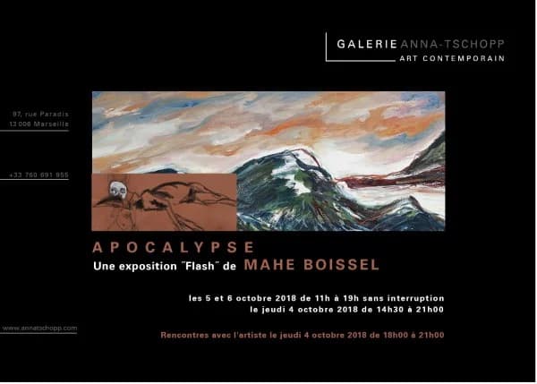 Exposition Apocalypse Galerie Anna Tschopp