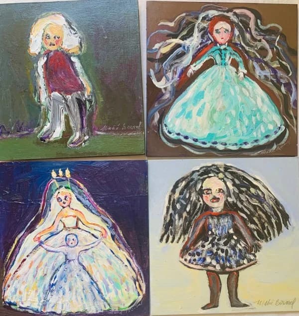 Pequenots Exposition collective petits formats Galeria Ra Del Rey Madrid