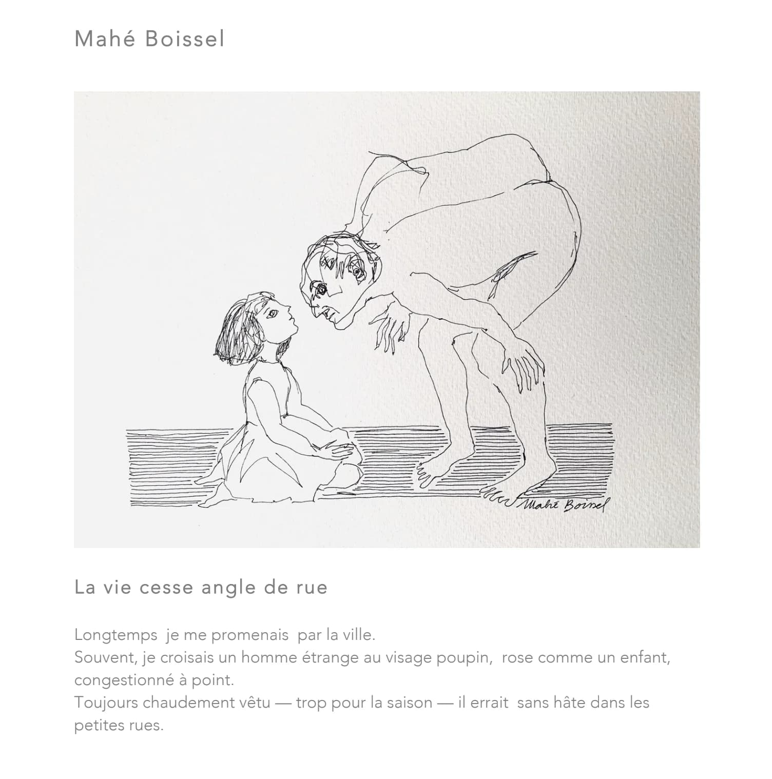 Revue Lichen n°79 Comtes courts et cruels La vie cesse angle de rue