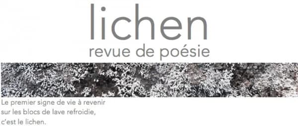 Revue Lichen (poésie) Covide 19 Prendre la mesure